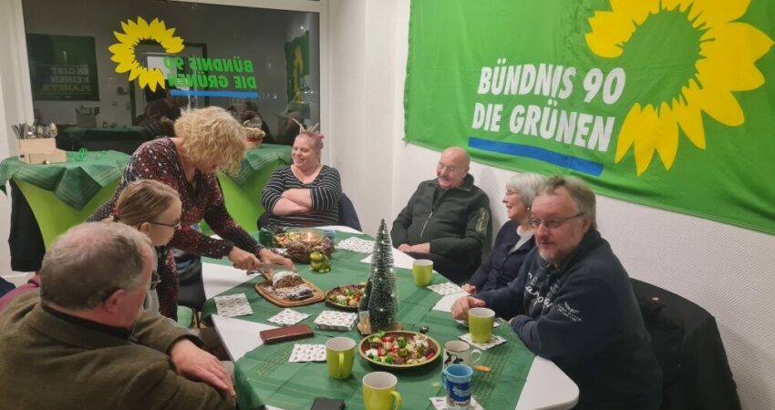 Weihnachten 2023 in der GRÜNEN Geschäftsstelle Iserlohn